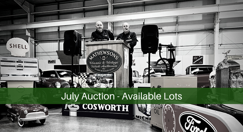 July Auction - Available Lots